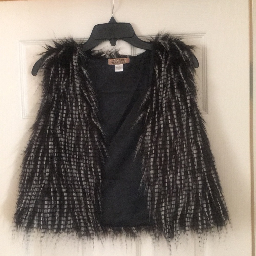 Fuzzy vest